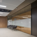 Meeting room  with Single glass partition 