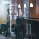 Glass sliding doors
