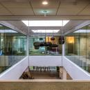 Staircase with 31mm IE60 fire resistance glass