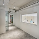 Corridor and office dividing partitions wall