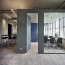 Free standing office QQ2 with double glass and steel panels and doors 