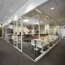 Classroom first floor, walls with double doors at Seeligkazerne Breda, the Netherlands