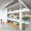 Central stair way at Town Hall Woerden