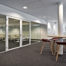 Classroom first floor, walls with double doors at Seeligkazerne Breda, the Netherlands