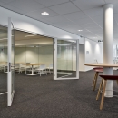 Classroom first floor, walls with double doors at Seeligkazerne Breda, the Netherlands