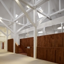 Roof construction at B30 The Hague