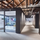 Double glass partition at BDO Enschede