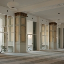 4 meter high glass partition at Adagio in Amsterdam
