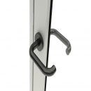 Door handle Hoppe Paris Black