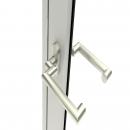 Door handle Hoppe Rotterdam with cranked shaft
