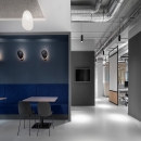 Area dividing walls  at Commvault in Utrecht