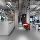 Entree area  at Commvault in Utrecht