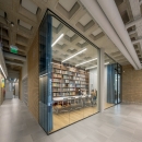 Single glass partitions at Nikhef Amsterdam
