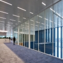 Fall-proof glass wall at Neele-vat in Pernis