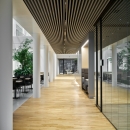 Glass partitions at Plus Ultra Leiden