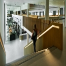 University restaurant at Maria Montessori University Radboud in Nijmegen