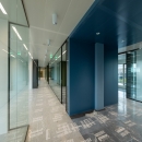 Building the office partitions at Fellenoord 15 in Eindhoven