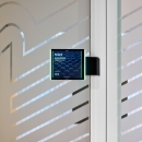 Bracket for electronic room reservation system
