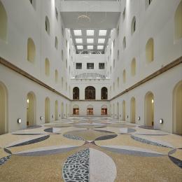 Classic central hall at B30 building The Hague