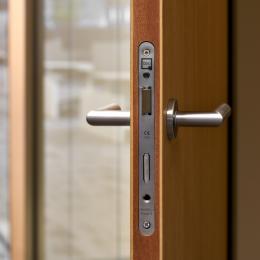 QbiQ lock in a HPL door