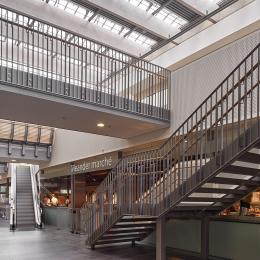 Staircase at the main hall in Meander Medical Center Amersfoort