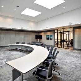 IQ-PROTECT EW60 fire resistant glass wall 