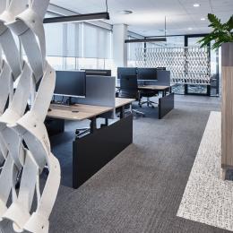 Kantoor interieur van BDO in Den Haag