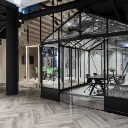 The greenhouse at BDO in The Hague