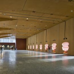 Main hall at Menneart University in Utrecht