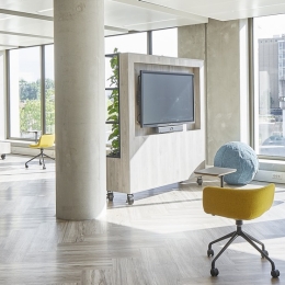 Open meeting area at BDO Eindhoven