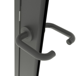 Door Handle Artitec Cecil  - Black RAL9004 FS