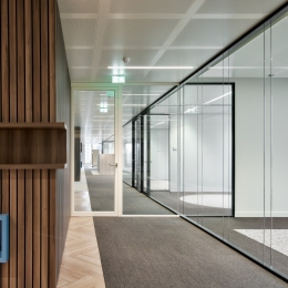 Glass partitons