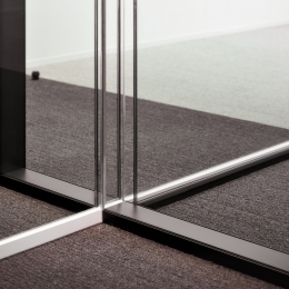 Partitions running into eachother