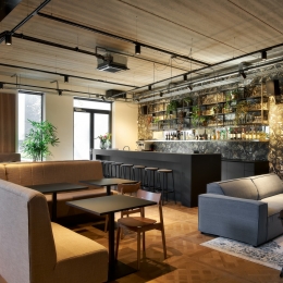 Restaurant at Burkely in Tilburg, Netherlands.