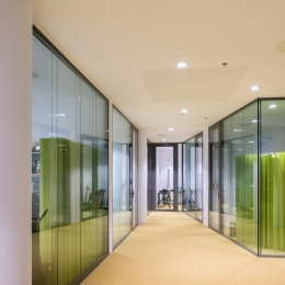 Glass partitions with high acoustic values at Centre Ceramique Maastricht