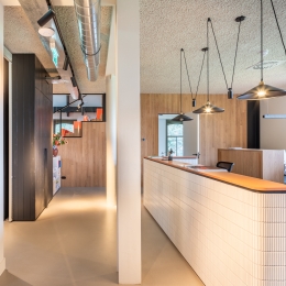 Impact resistant glass at Dokhuis Rotterdam