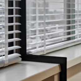 Detail of a iQ Single mounted around a windowsill.