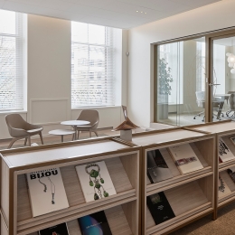Private conversation room at RLG Europe B.V. in Amsterdam
