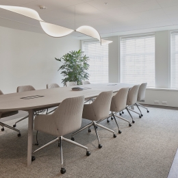 Board room at Richemont in Amsterdam