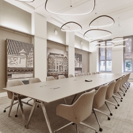Board room at Richemont in Amsterdam
