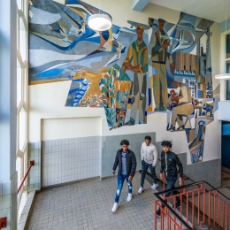 Hallway at school