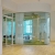 Oval glass walls